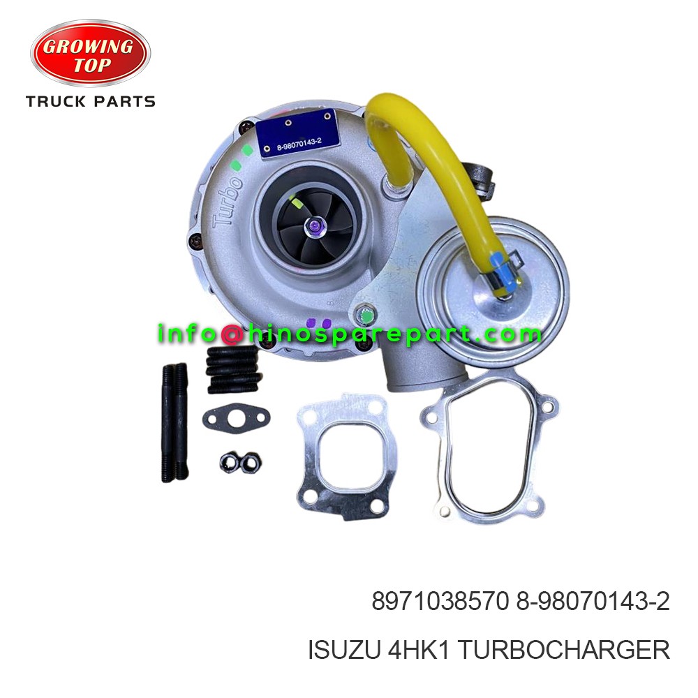 ISUZU 4HK1 TURBOCHARGER 8-98070143-2