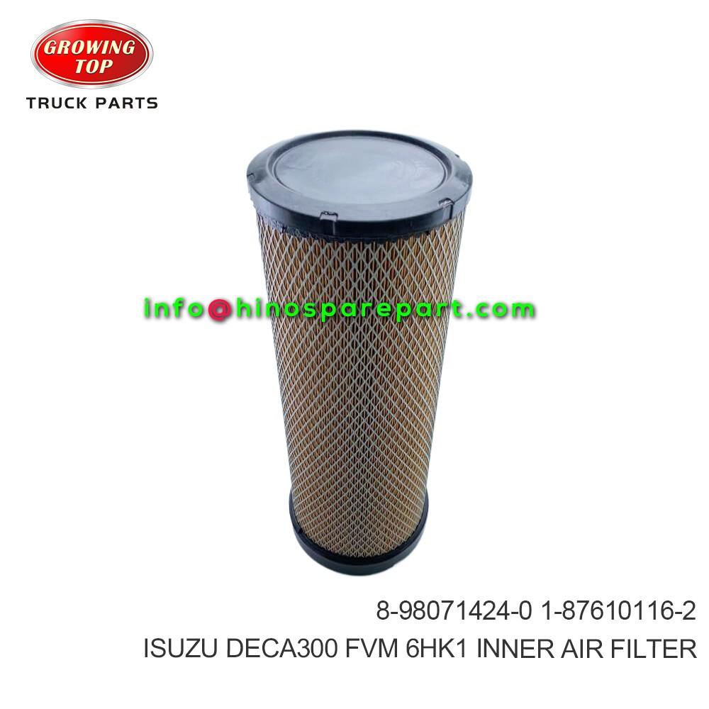 ISUZU DECA300 FVM 6HK1  INNER AIR FILTER  8-98071424-0