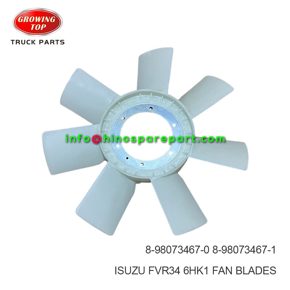 ISUZU FVR34 6HK1 FAN BLADES 8-98073467-0