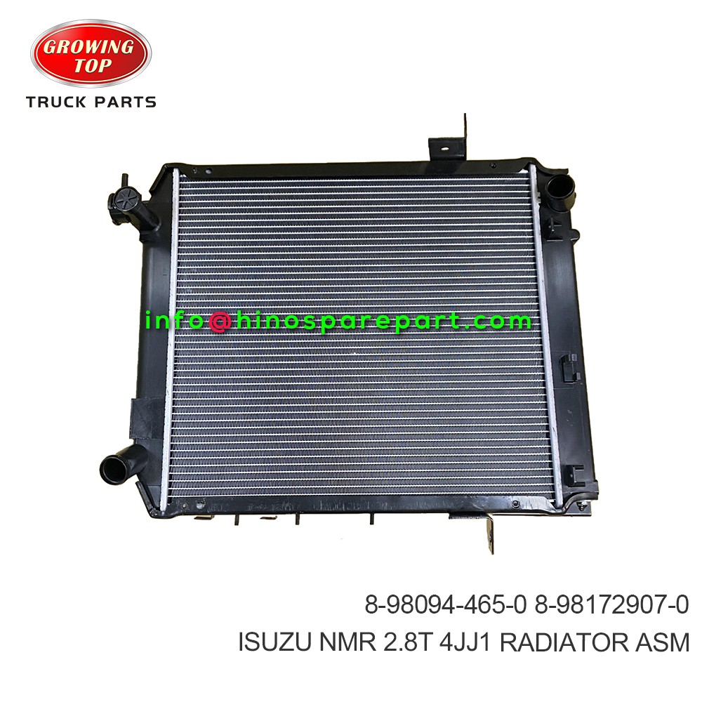 ISUZU NMR 2.8T 4JJ1 RADIATOR ASM 8-98094-465-0