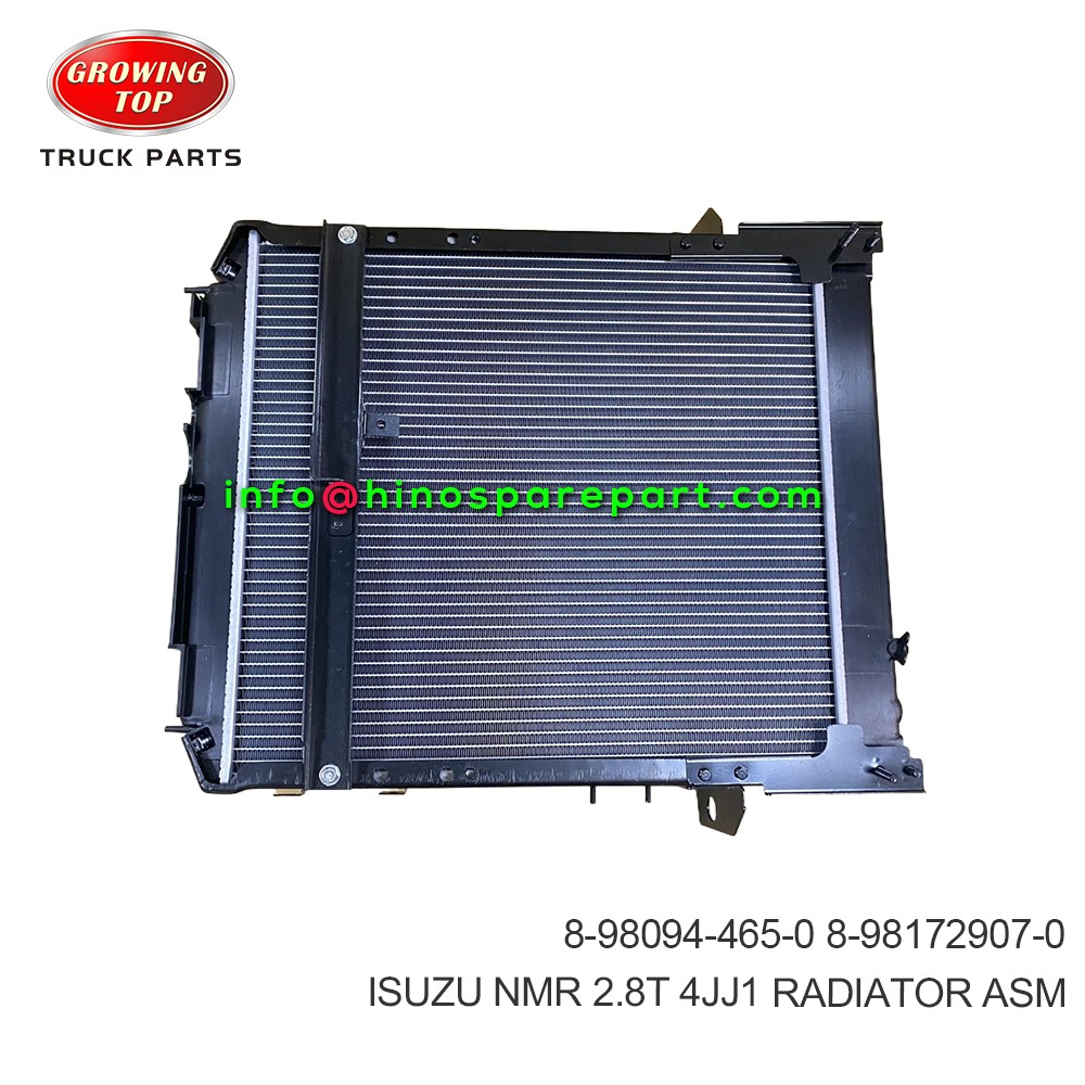 ISUZU NMR 2.8T 4JJ1 RADIATOR ASM 8-98094-465-0