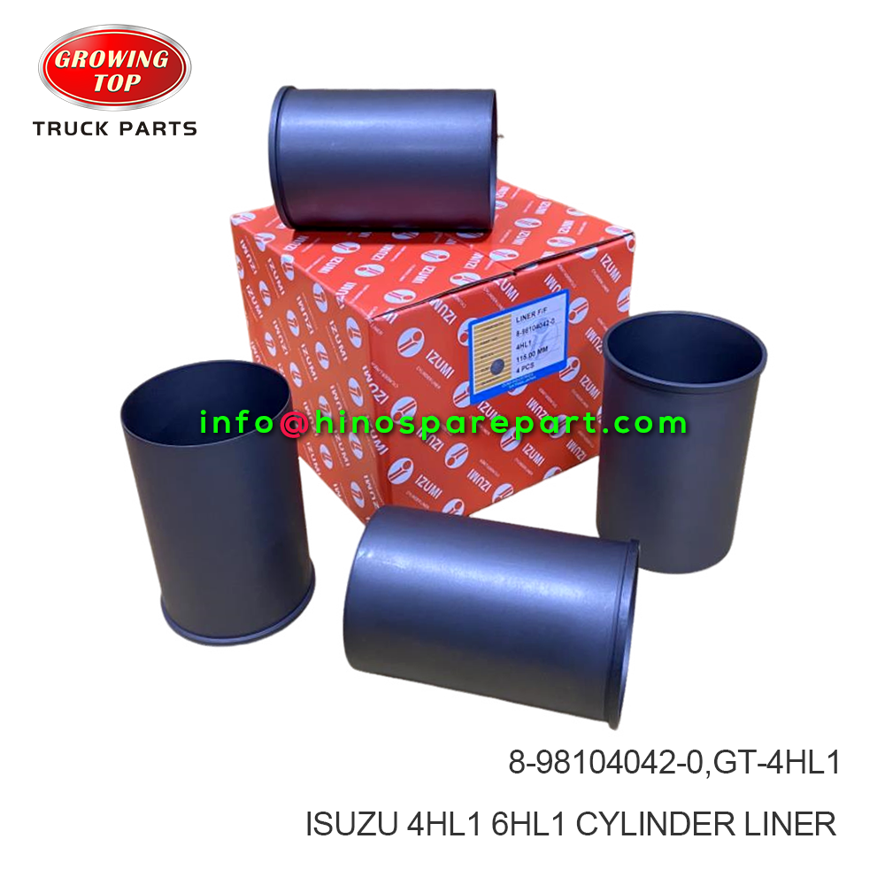 ISUZU 4HL1 6HL1 CYLINDER LINER 8-98104042-0 