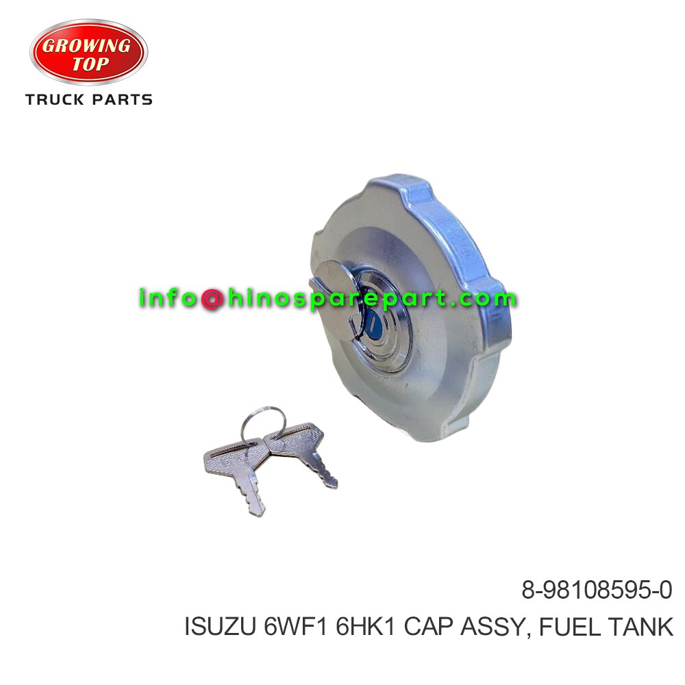 ISUZU 6WF1 6HK1 CAP ASSY FUEL TANK 8-98108595-0