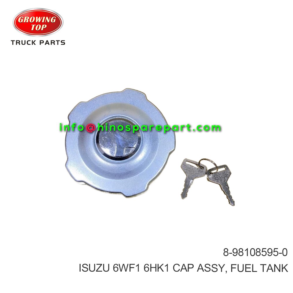 ISUZU 6WF1 6HK1 CAP ASSY FUEL TANK 8-98108595-0