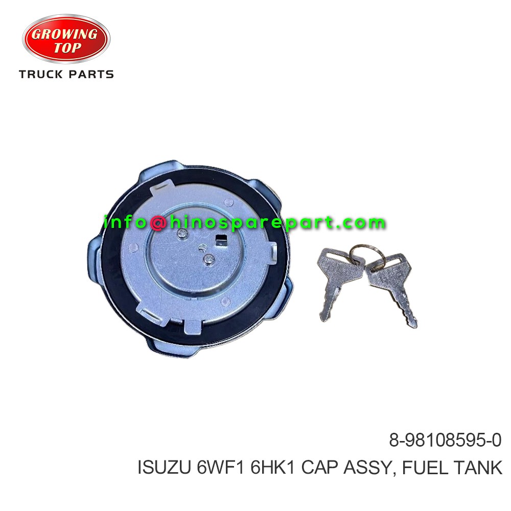 ISUZU 6WF1 6HK1 CAP ASSY FUEL TANK 8-98108595-0