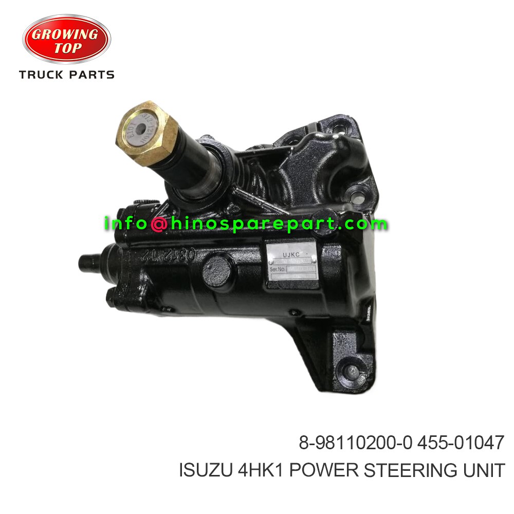 ISUZU 4HK1 POWER STEERING UNIT 8-98110200-0