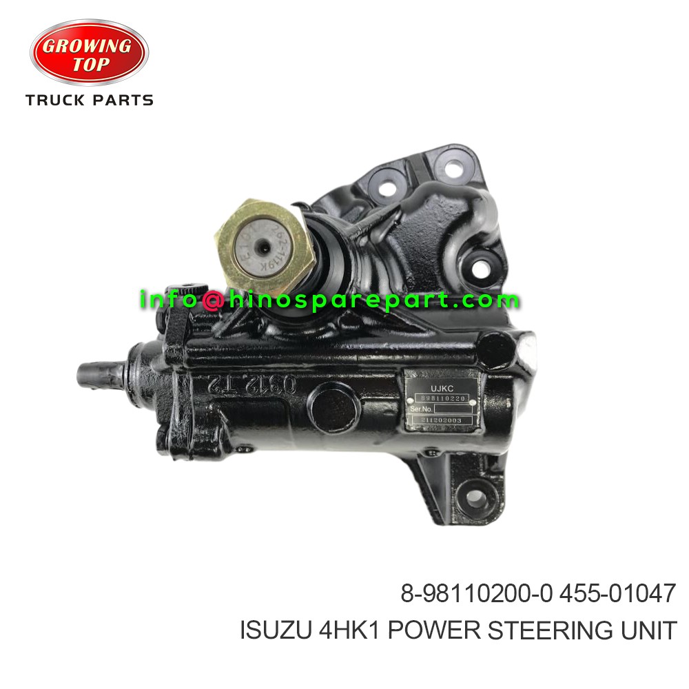 ISUZU 4HK1 POWER STEERING UNIT 8-98110200-0