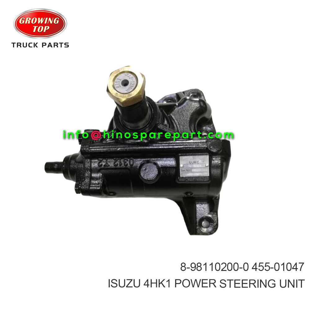 ISUZU 4HK1 POWER STEERING UNIT 8-98110200-0