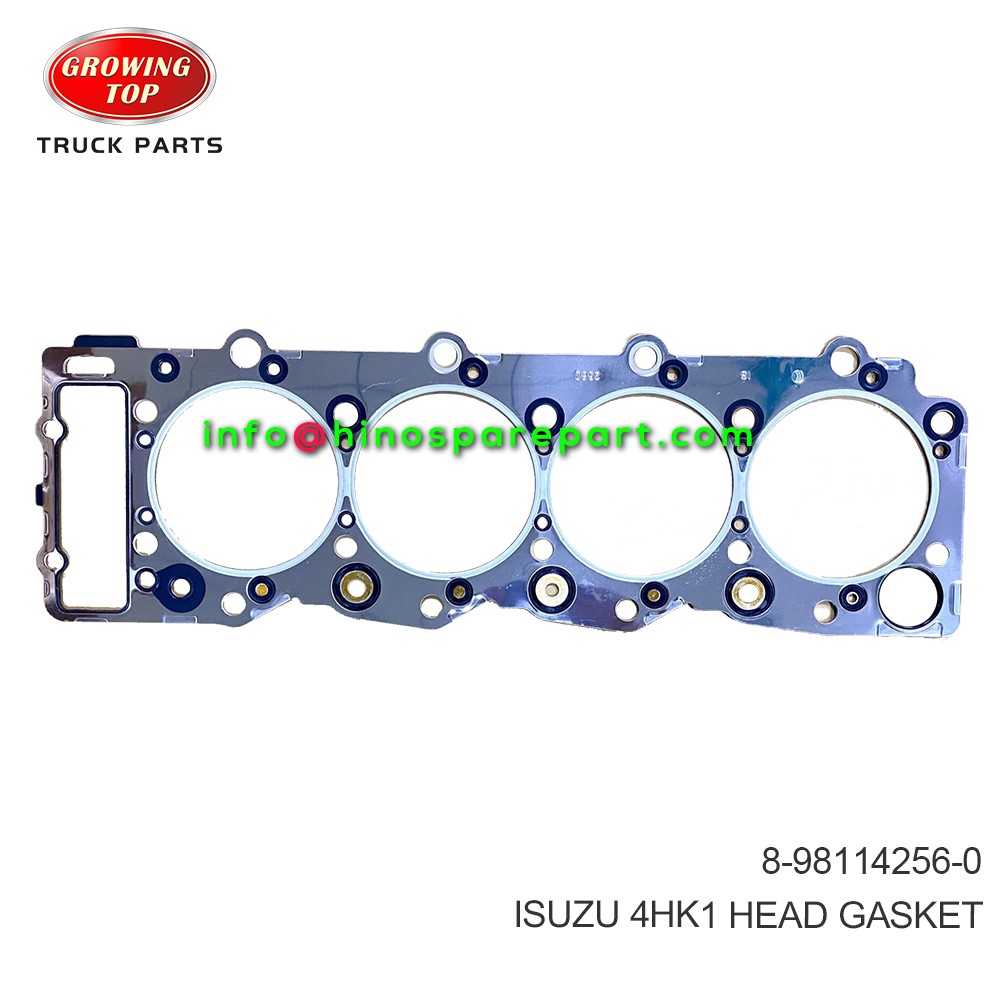 ISUZU 4HK1  HEAD GASKET  8-98114256-0