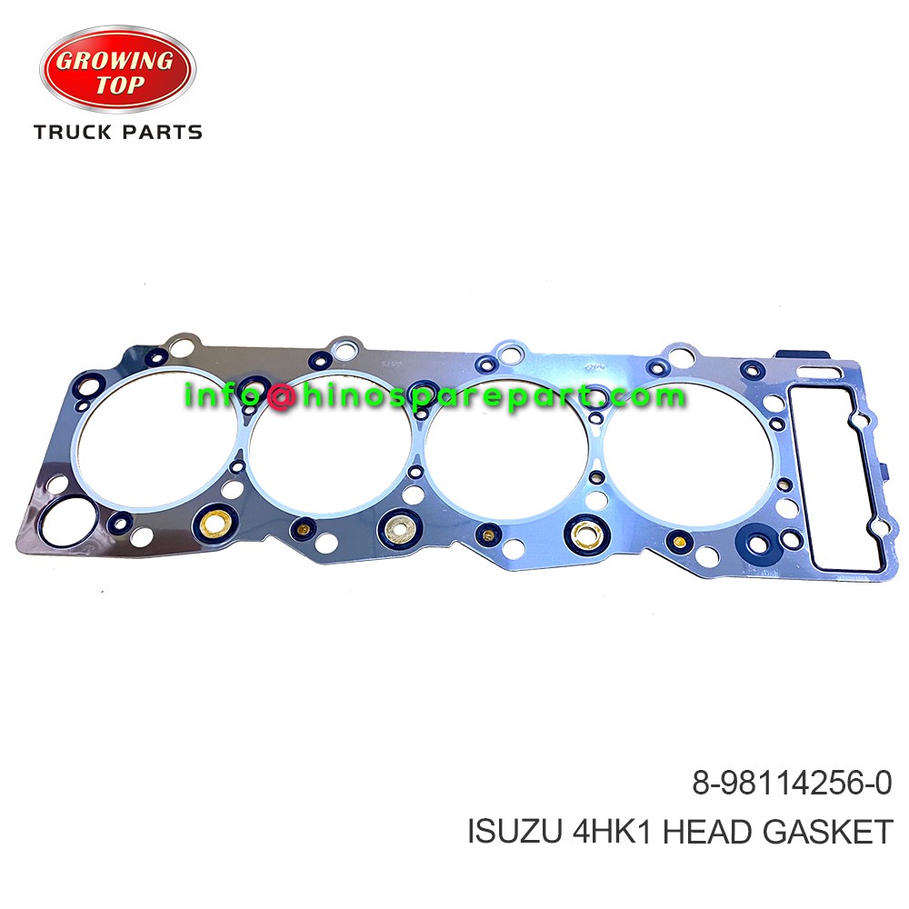 ISUZU 4HK1  HEAD GASKET  8-98114256-0