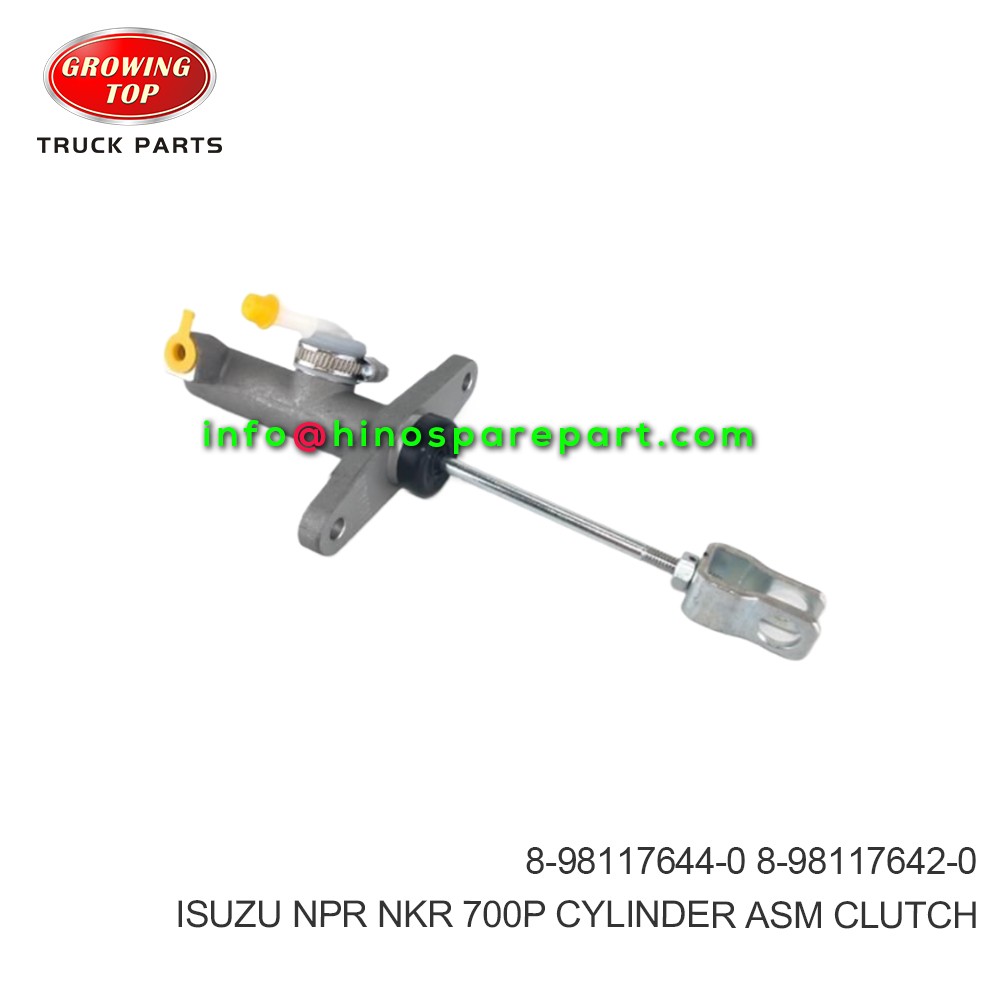 ISUZU NPR NKR 700P CYLINDER ASM CLUTCH 8-98117644-0