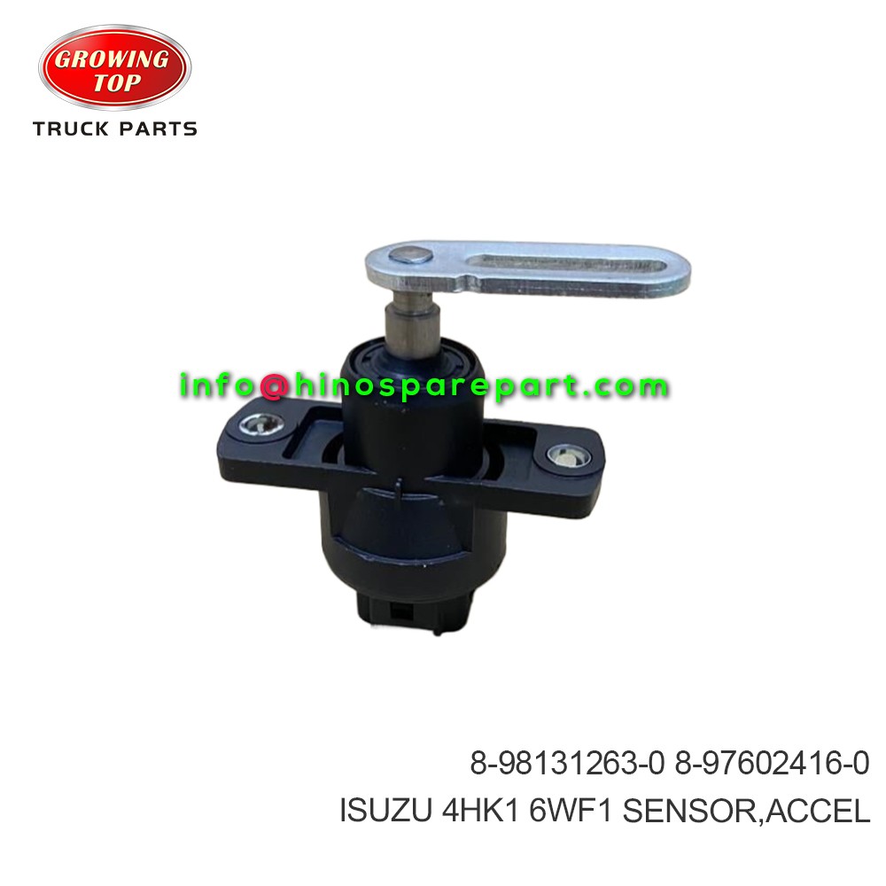 ISUZU 4HK1 6WF1 SENSOR ACCEL 8-98131263-0