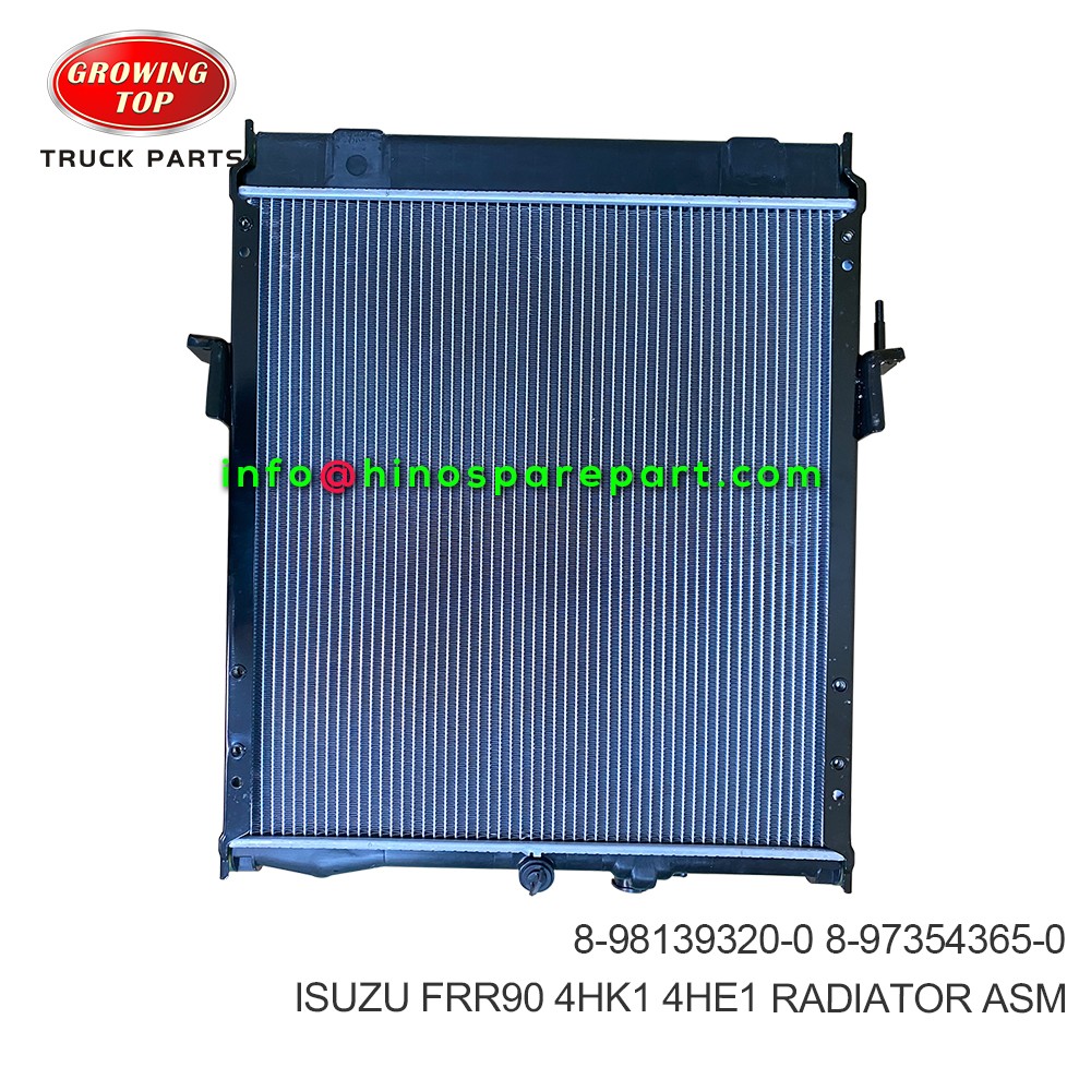 ISUZU FRR90 4HK1 4HE1  RADIATOR ASM  8-98139320-0