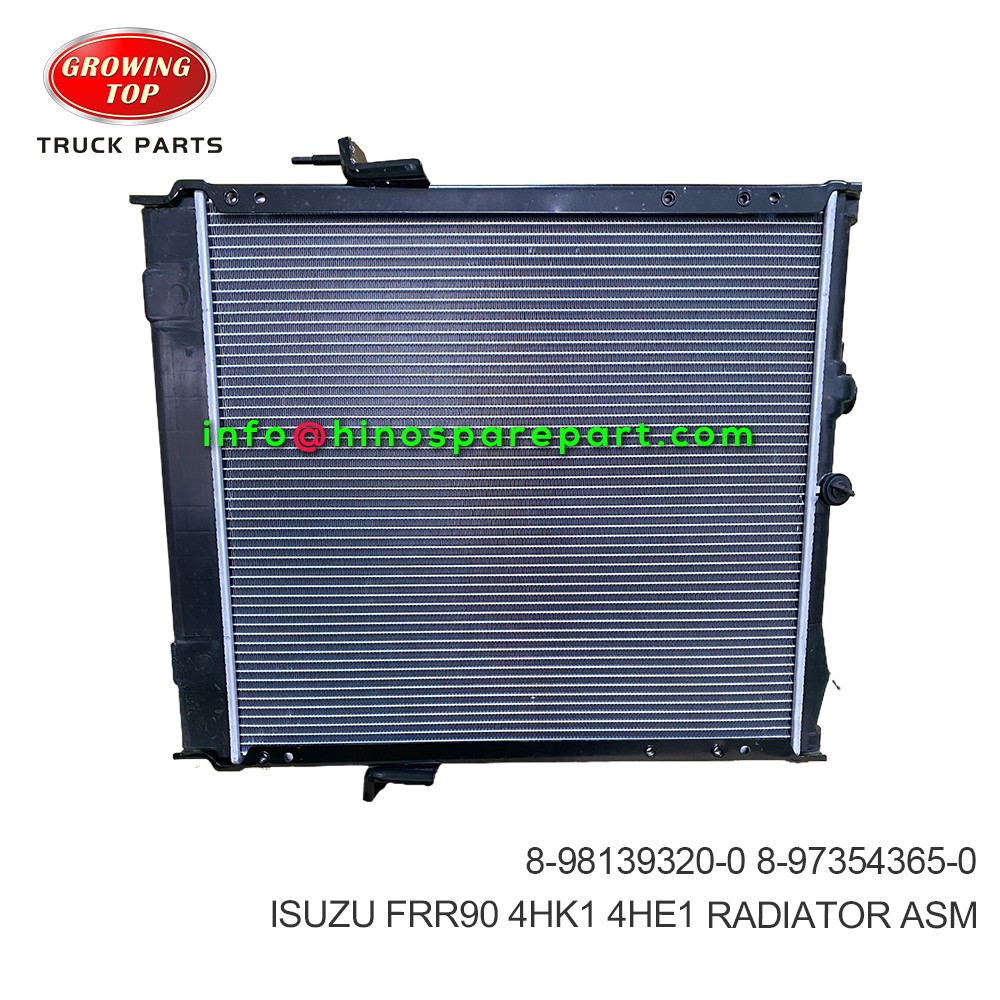 ISUZU FRR90 4HK1 4HE1  RADIATOR ASM  8-98139320-0