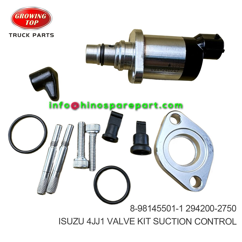 ISUZU 4JJ1 VALVE KIT SUCTION CONTROL 8-98145-501-1