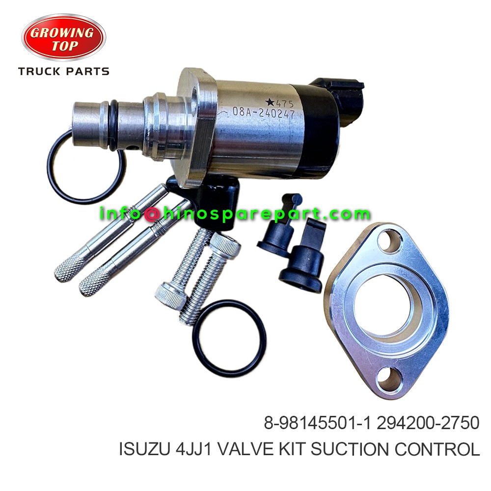 ISUZU 4JJ1 VALVE KIT SUCTION CONTROL 8-98145-501-1