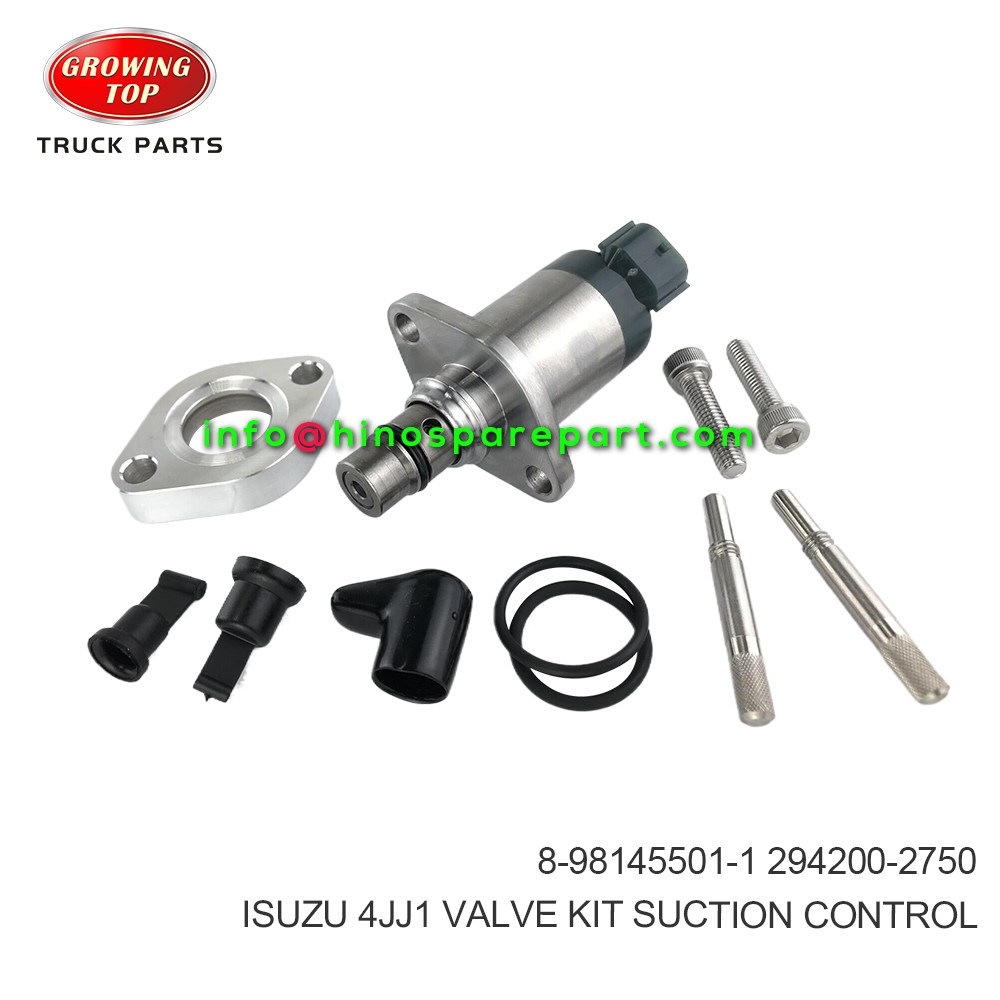 ISUZU 4JJ1 VALVE KIT SUCTION CONTROL 8-98145-501-1