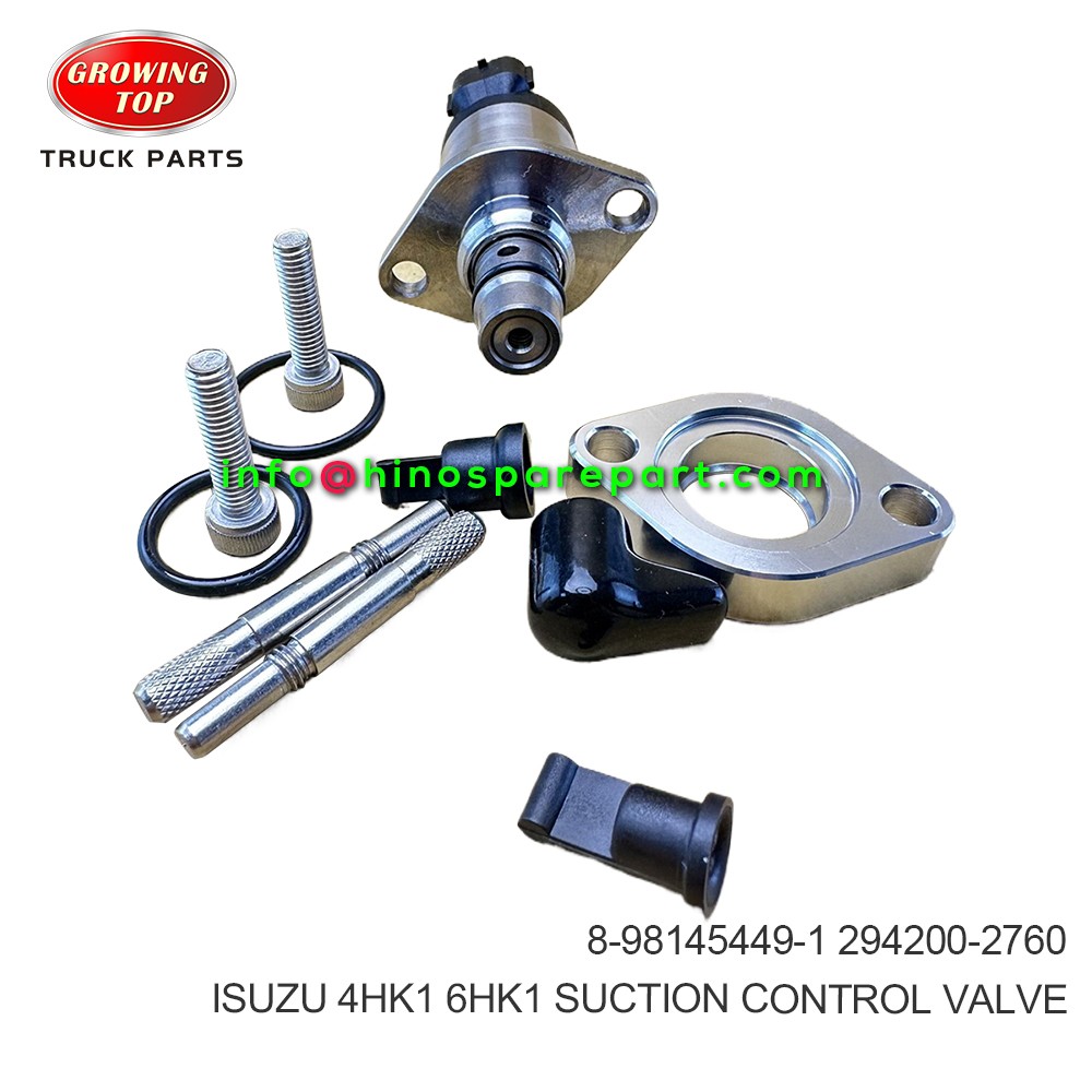 ISUZU 4HK1 6HK1 SUCTION CONTROL VALVE 8-98145449-1