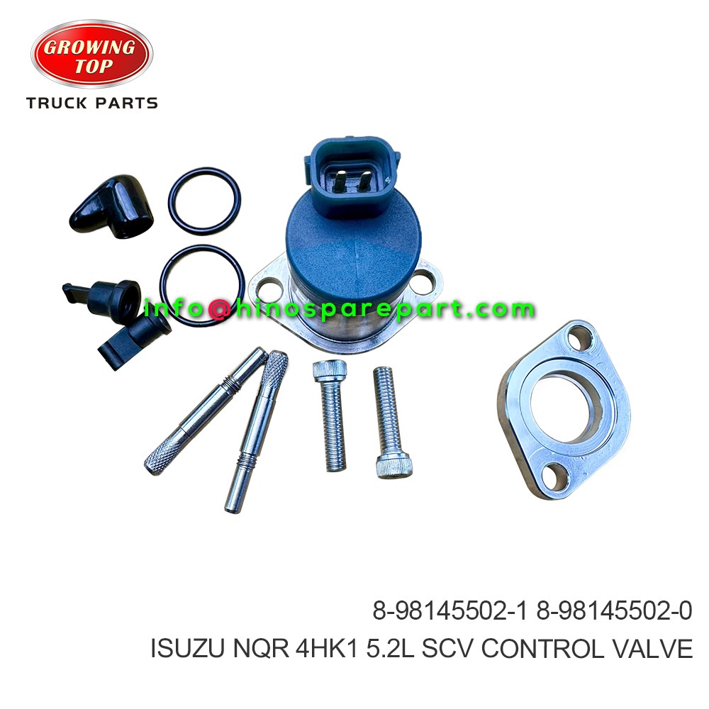 ISUZU NQR 4HK1 5.2L SCV CONTROL VALVE 8-98145502-1