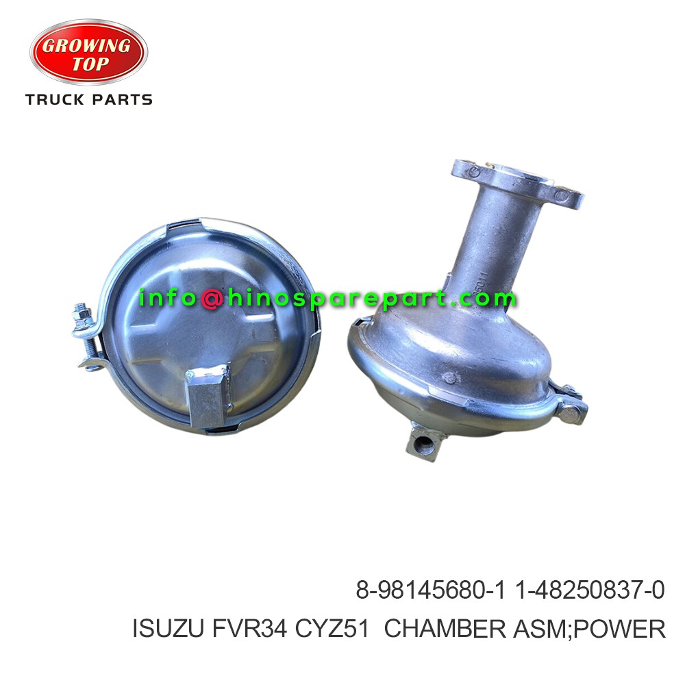 ISUZU FVR34 CYZ51  CHAMBER ASM;POWER 8-98145680-1