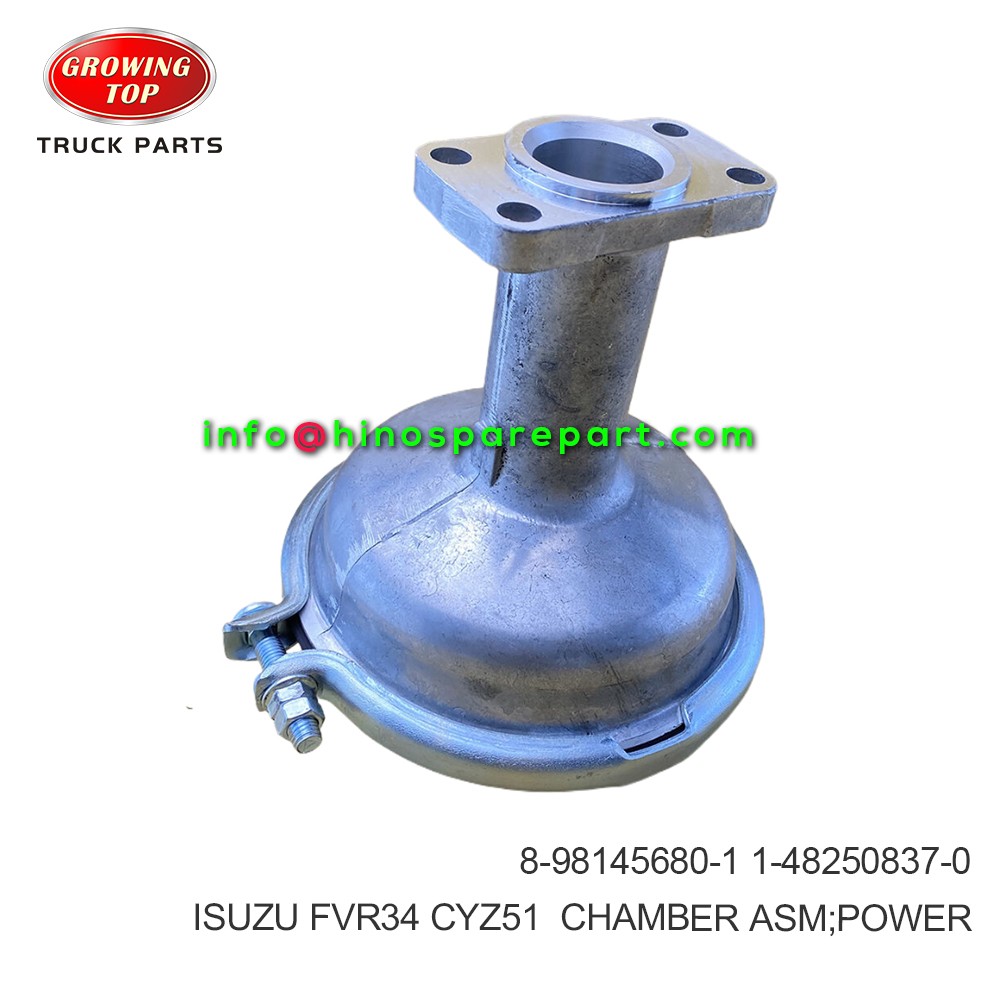 ISUZU FVR34 CYZ51  CHAMBER ASM;POWER 8-98145680-1