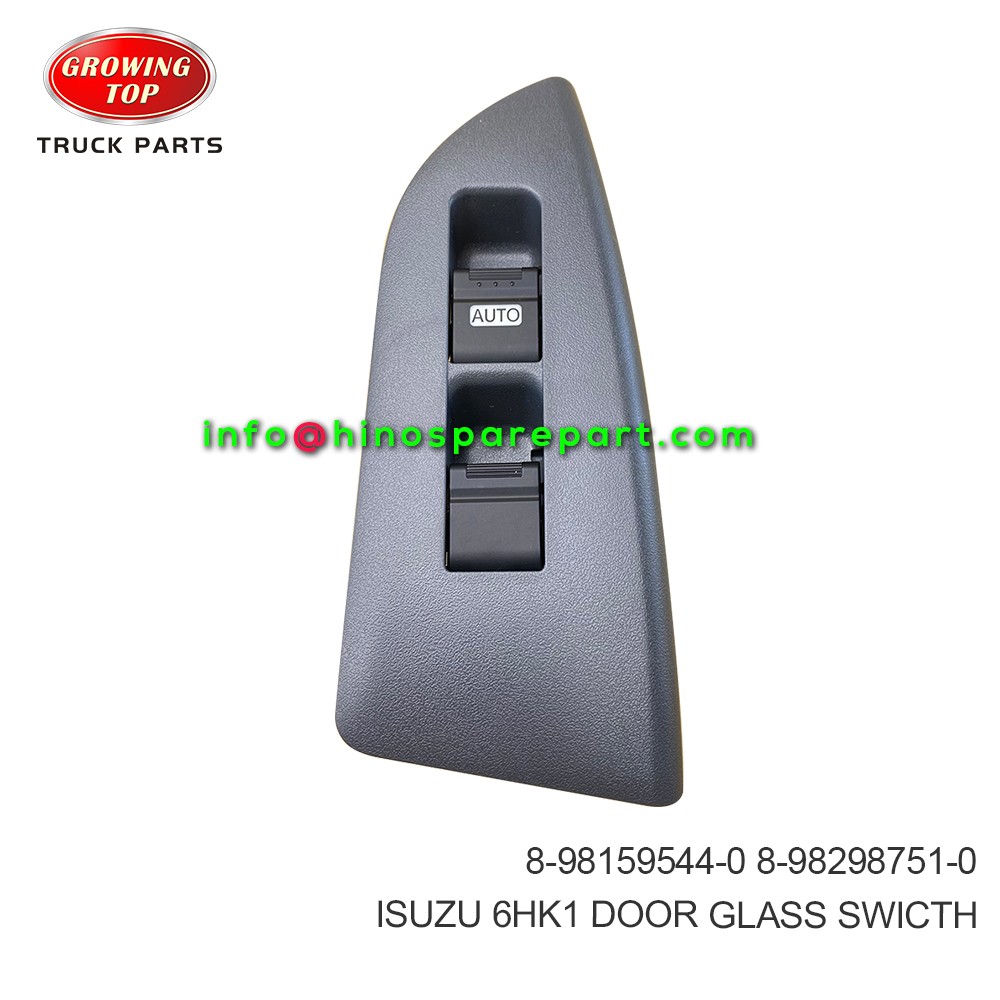 ISUZU 6HK1  DOOR GLASS SWITCH  8-98159544-0