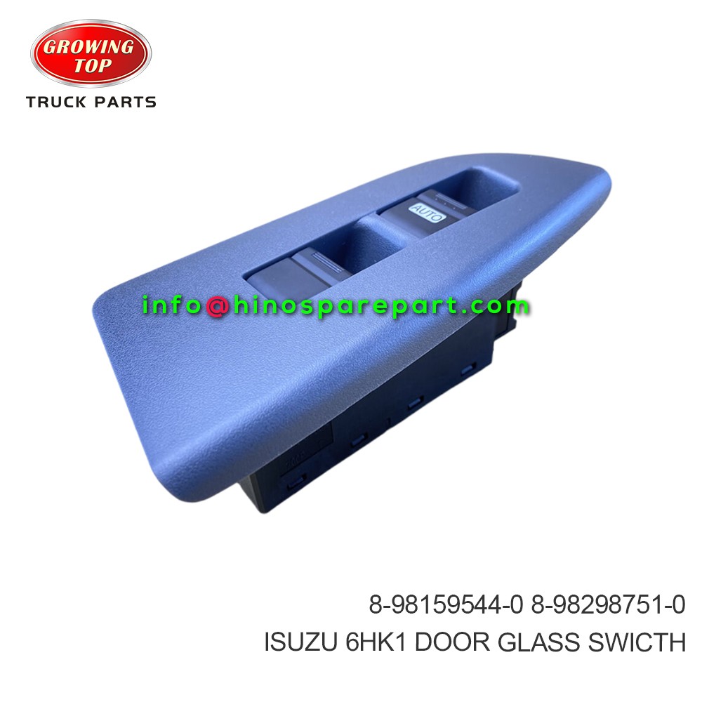 ISUZU 6HK1  DOOR GLASS SWITCH  8-98159544-0