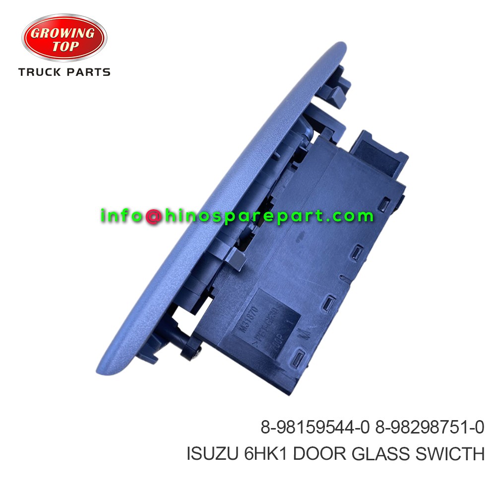 ISUZU 6HK1  DOOR GLASS SWITCH  8-98159544-0