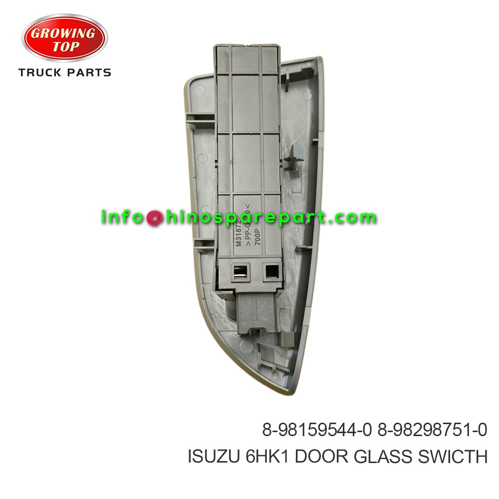 ISUZU 6HK1  DOOR GLASS SWITCH  8-98159544-0