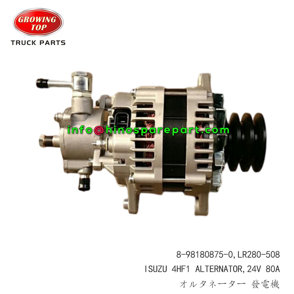 STOCK AVAILABLE ISUZU 4HF1 ALTERNATOR