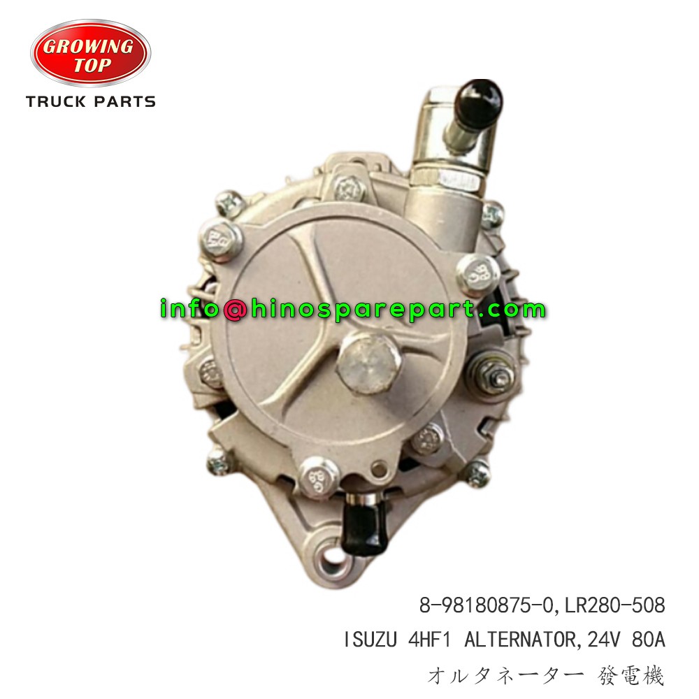 STOCK AVAILABLE ISUZU 4HF1 ALTERNATOR