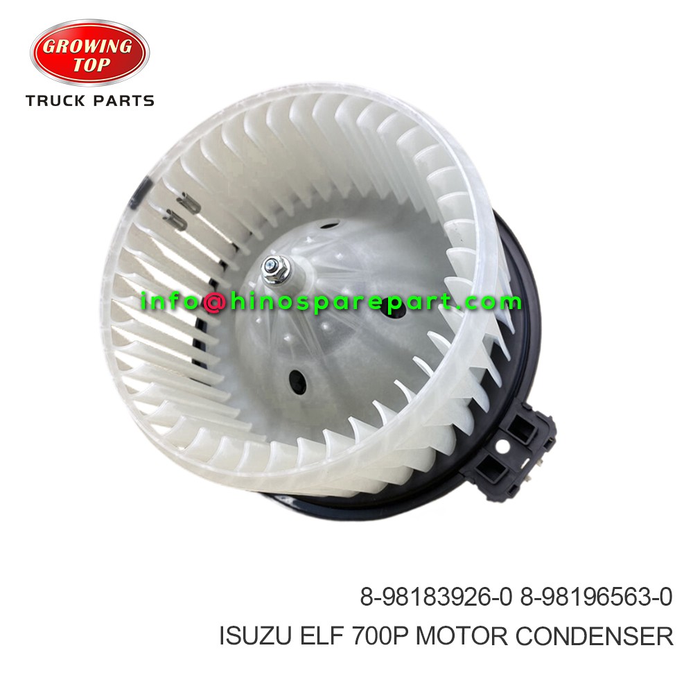 ISUZU ELF 700P MOTOR CONDENSER 8-98183926-0