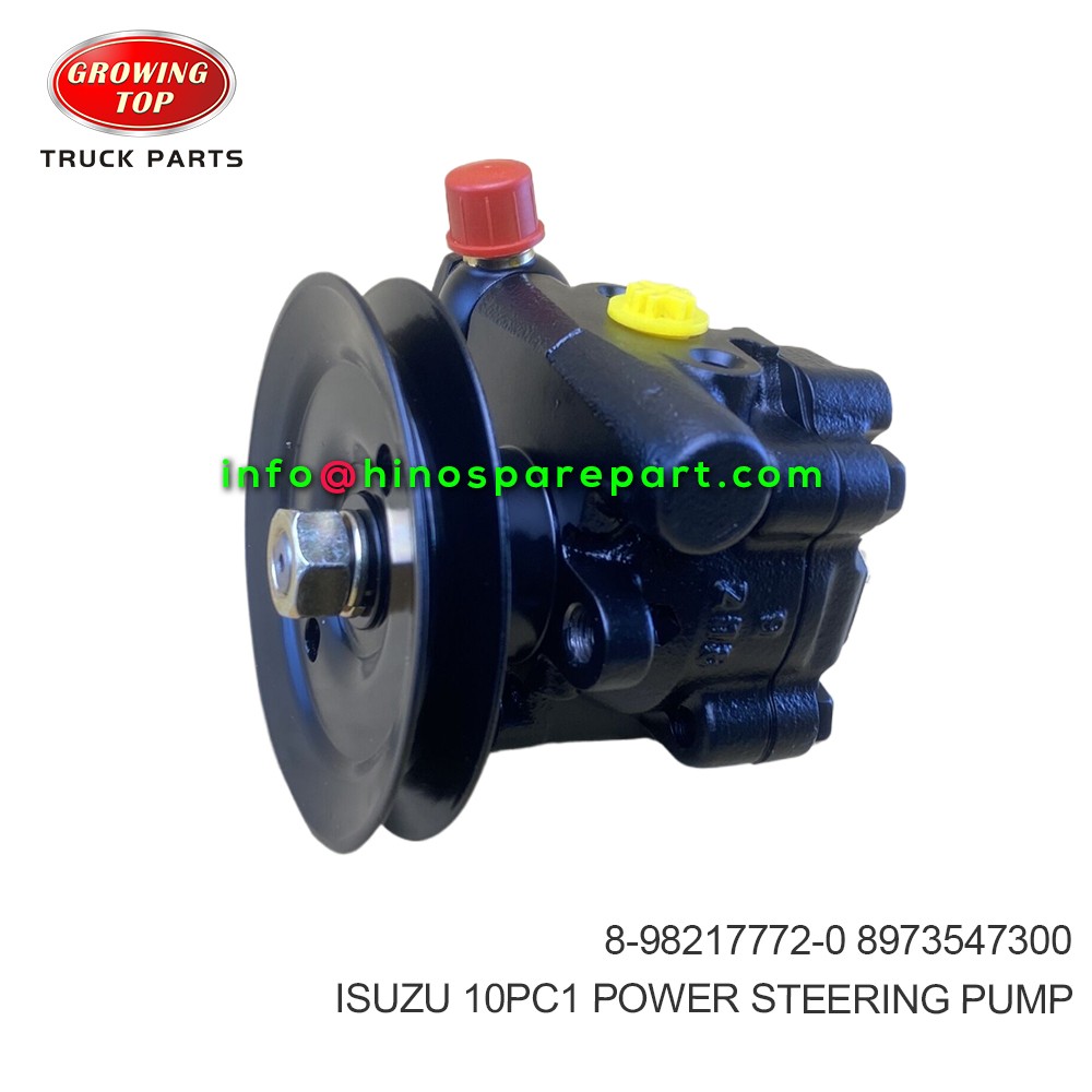 ISUZU 10PC1 POWER STEERING PUMP 8-98217772-0