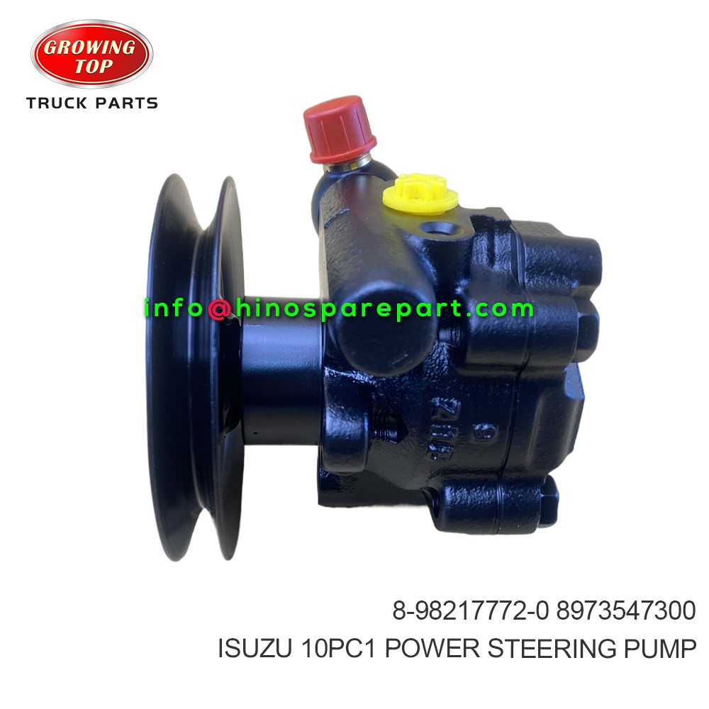 ISUZU 10PC1 POWER STEERING PUMP 8-98217772-0