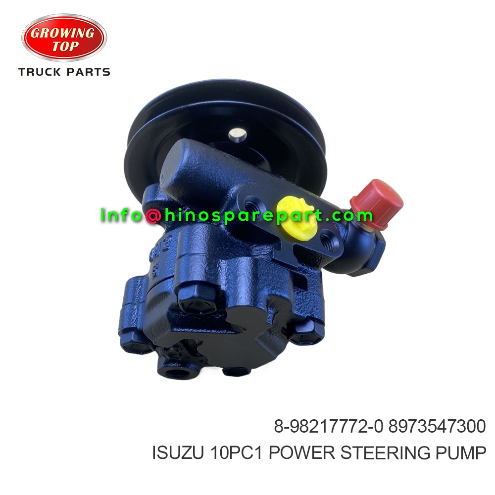 ISUZU 10PC1 POWER STEERING PUMP 8-98217772-0