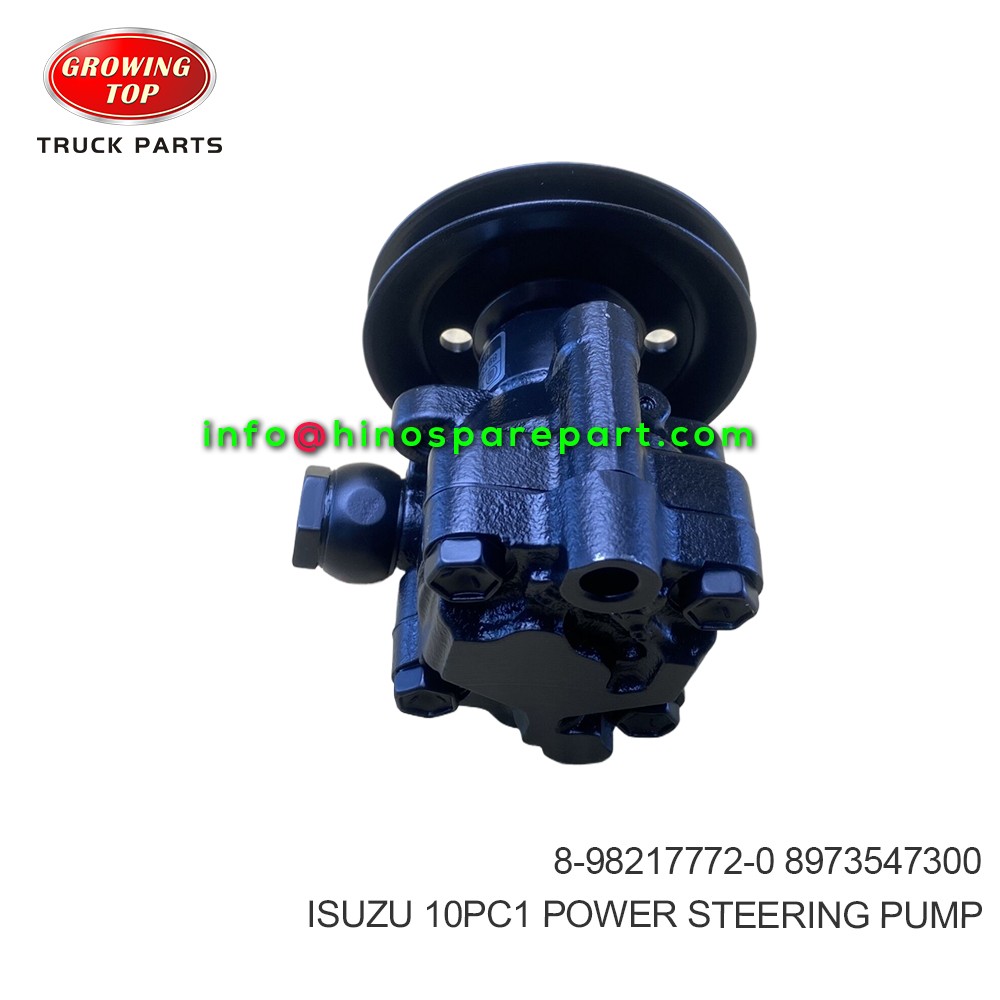 ISUZU 10PC1 POWER STEERING PUMP 8-98217772-0