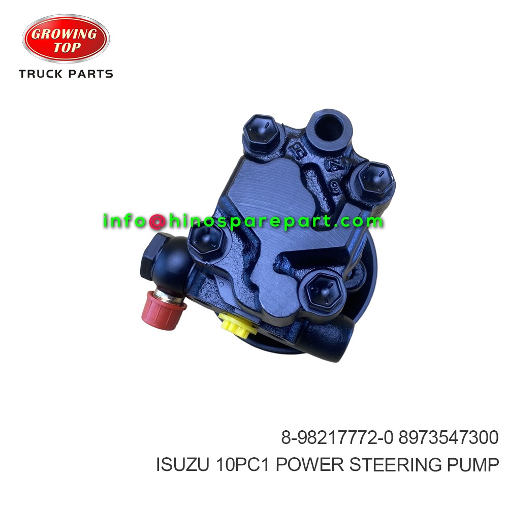 ISUZU 10PC1 POWER STEERING PUMP 8-98217772-0