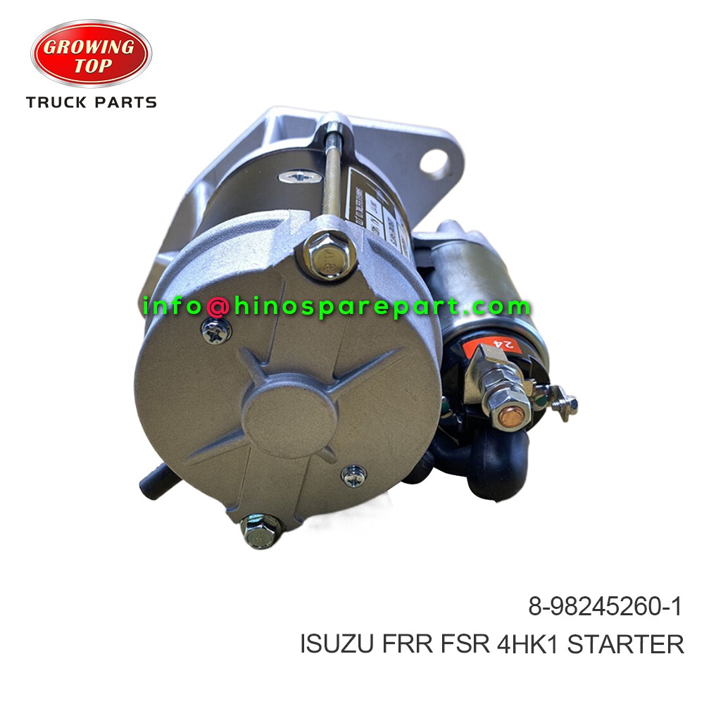 ISUZU FRR FSR 4HK1 STARTER 8-98245260-1