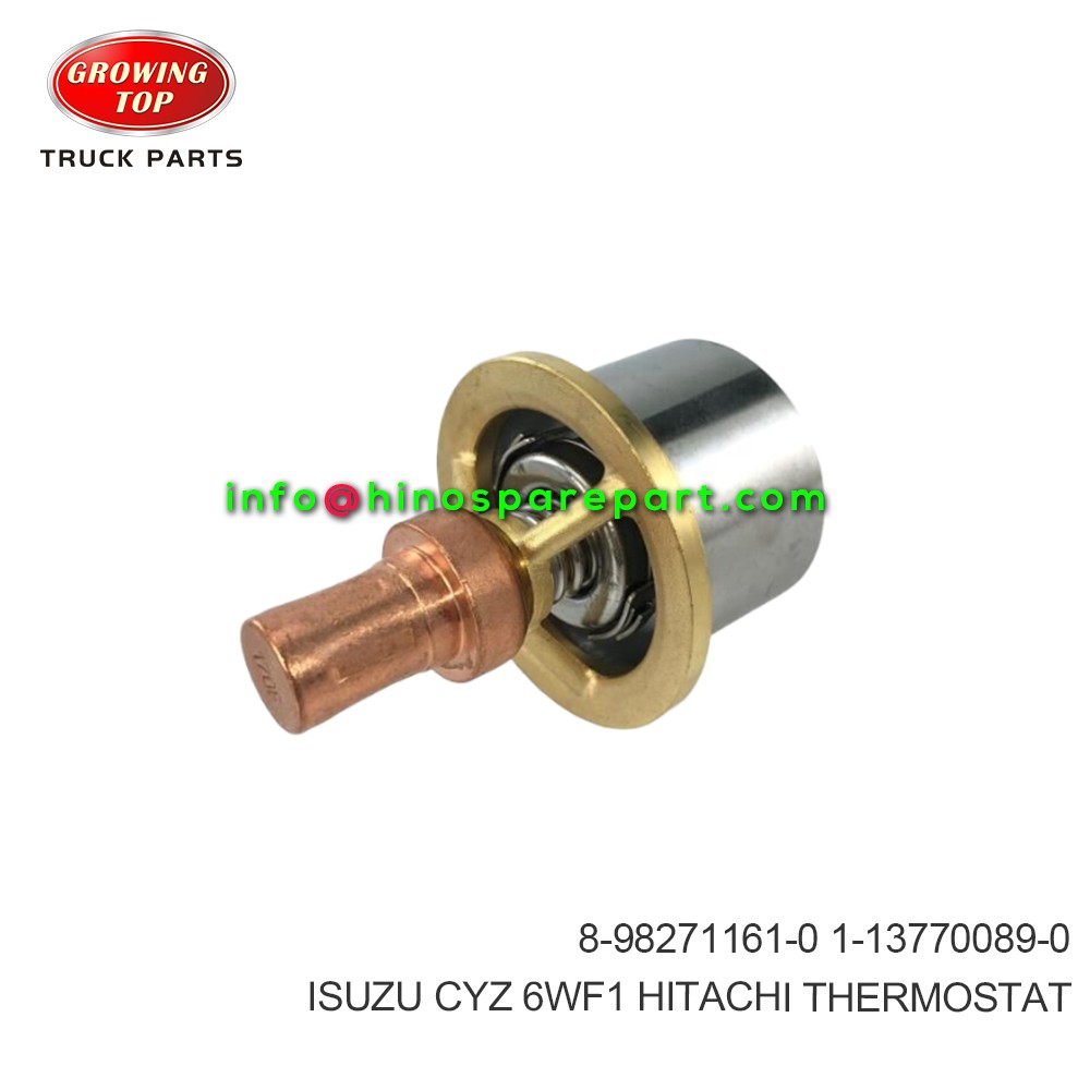 ISUZU CYZ 6WF1 HITACHI THERMOSTAT 8-98271161-0