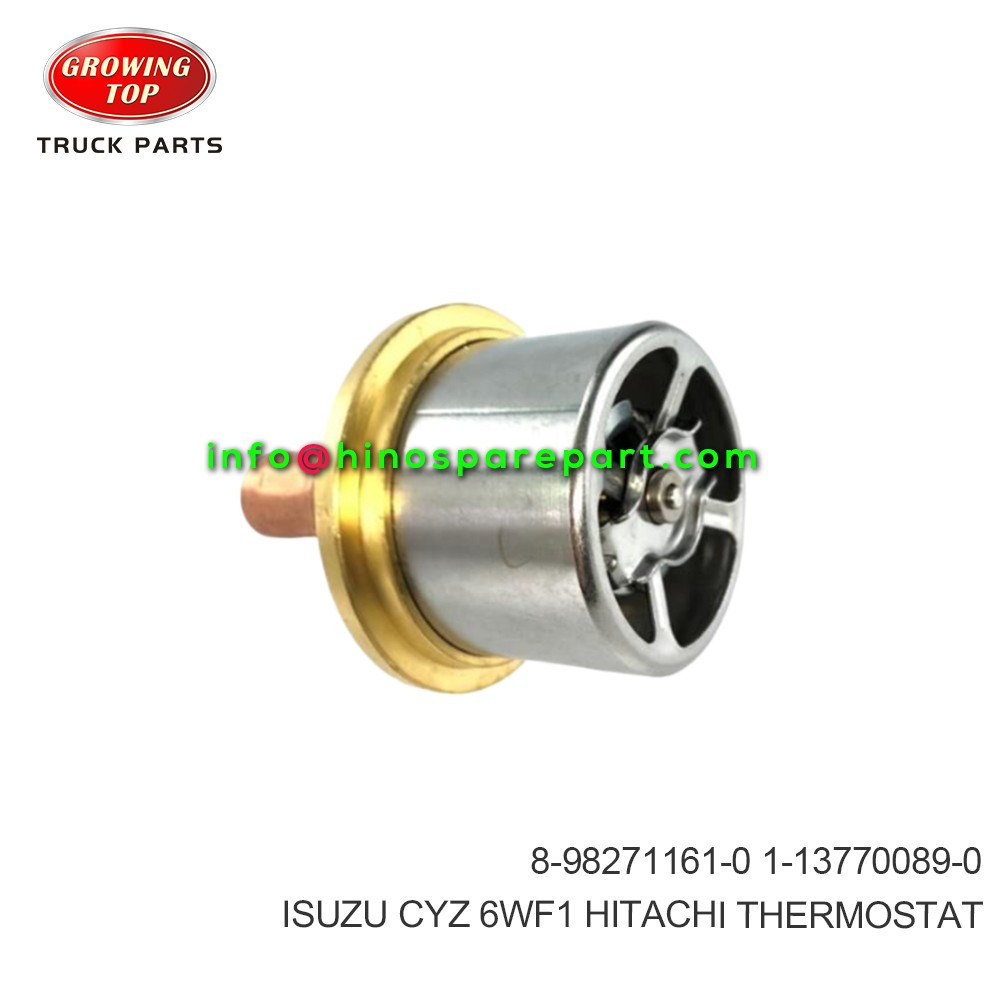 ISUZU CYZ 6WF1 HITACHI THERMOSTAT 8-98271161-0