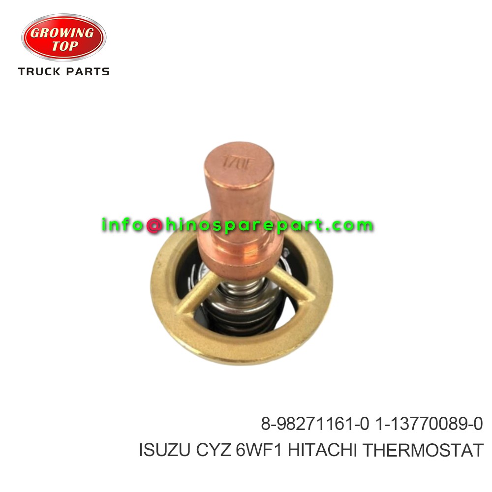 ISUZU CYZ 6WF1 HITACHI THERMOSTAT 8-98271161-0