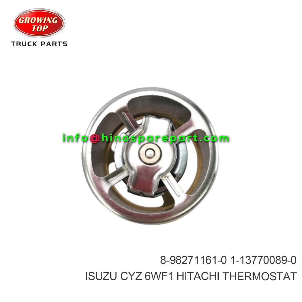 ISUZU CYZ 6WF1 HITACHI THERMOSTAT 8-98271161-0