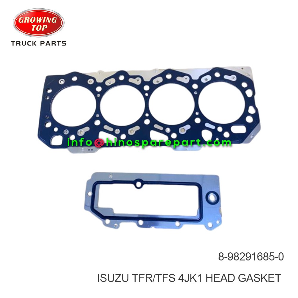 ISUZU TFR/TFS 4JK1 HEAD GASKET 8-98291685-0