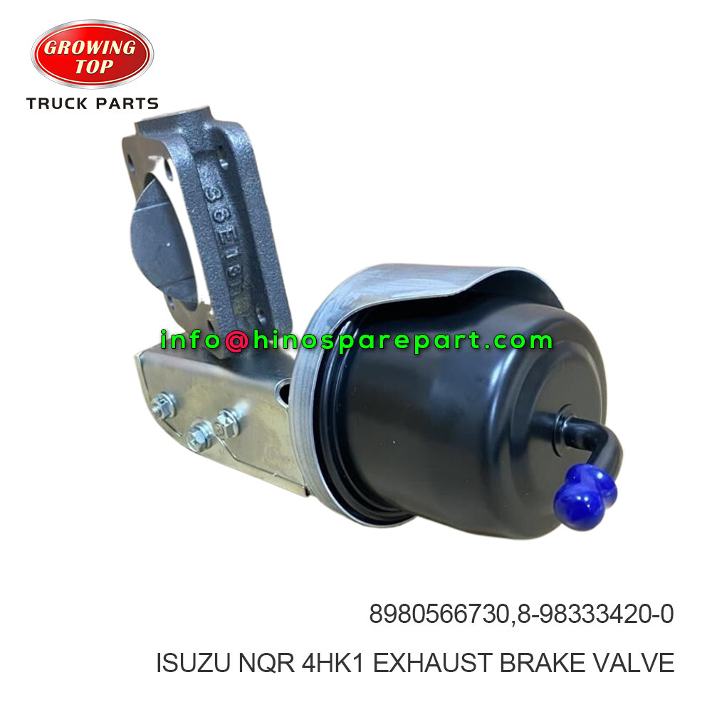 ISUZU NQR 4HK1 EXHAUST BRAKE VALVE 8980566730,8-98333420-0 