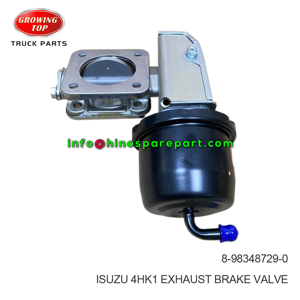 ISUZU 4HK1 EXHAUST BRAKE VALVE ,8-98348729-0