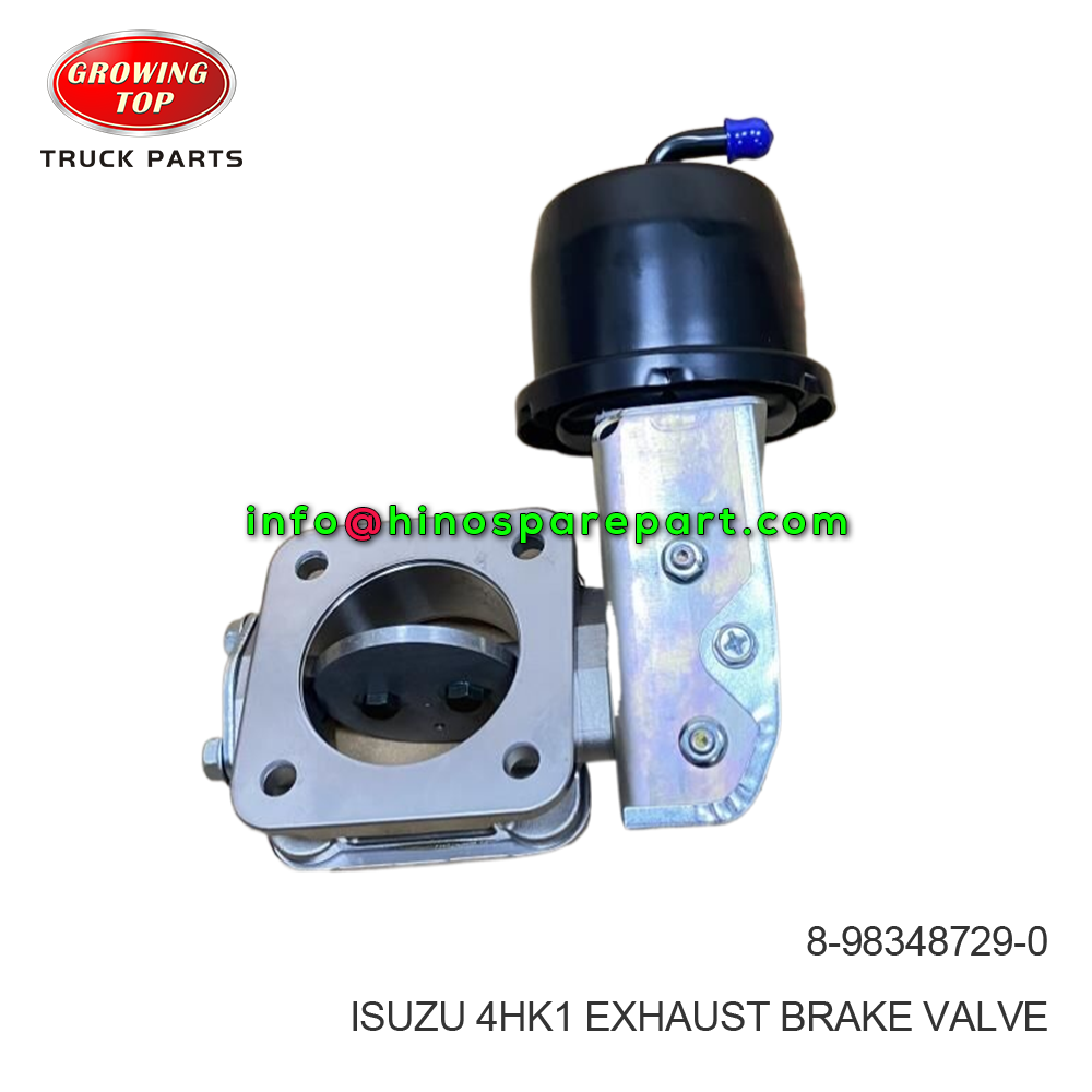 ISUZU 4HK1 EXHAUST BRAKE VALVE ,8-98348729-0