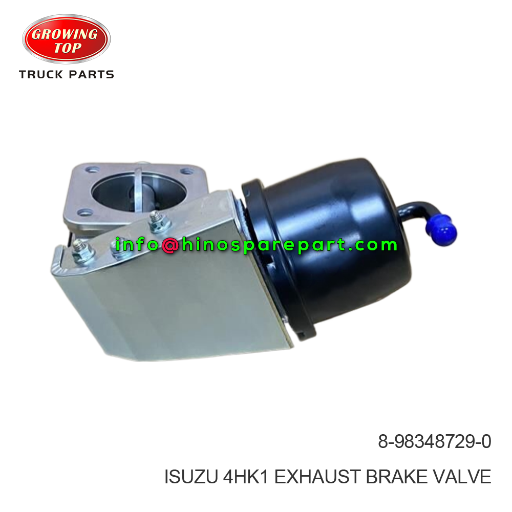 ISUZU 4HK1 EXHAUST BRAKE VALVE ,8-98348729-0