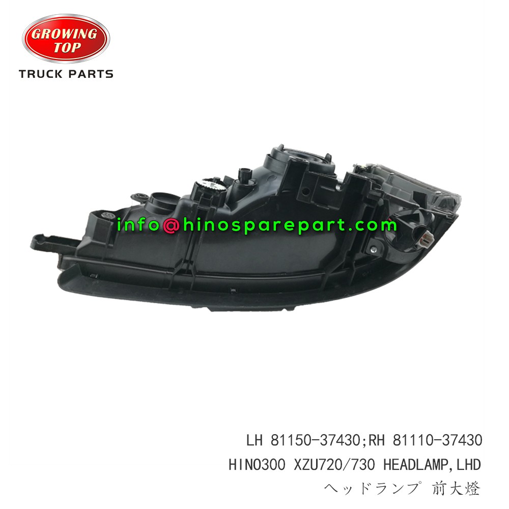 STOCKS SALES HINO300 DUTRO XZU720 XZU730 HEADLAMP 