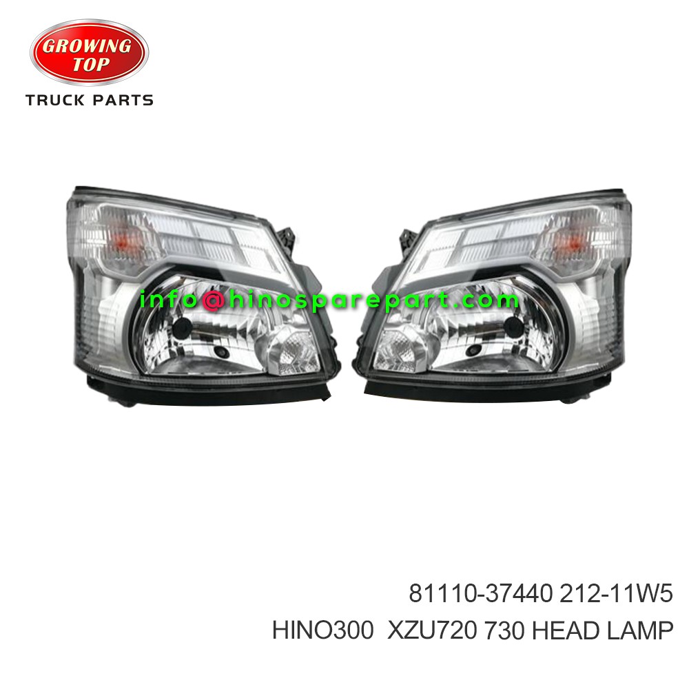 HINO300 XZU720,730  HEAD LAMP  81110-37440