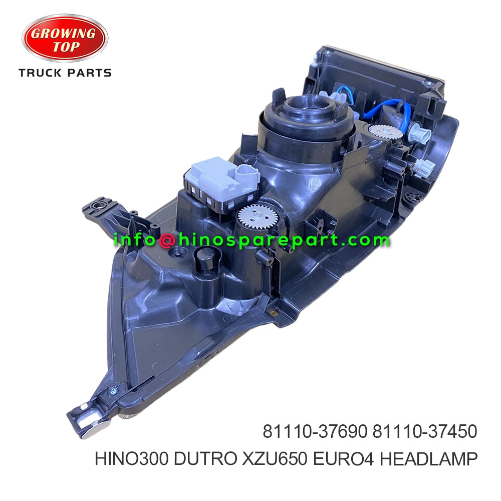 HINO300 DUTRO XZU650 EURO4  HEADLAMP 81110-37690 RH